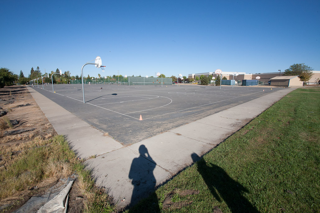12 Basketball Courts & 6 Tennis Courts by Rear Parking Lot