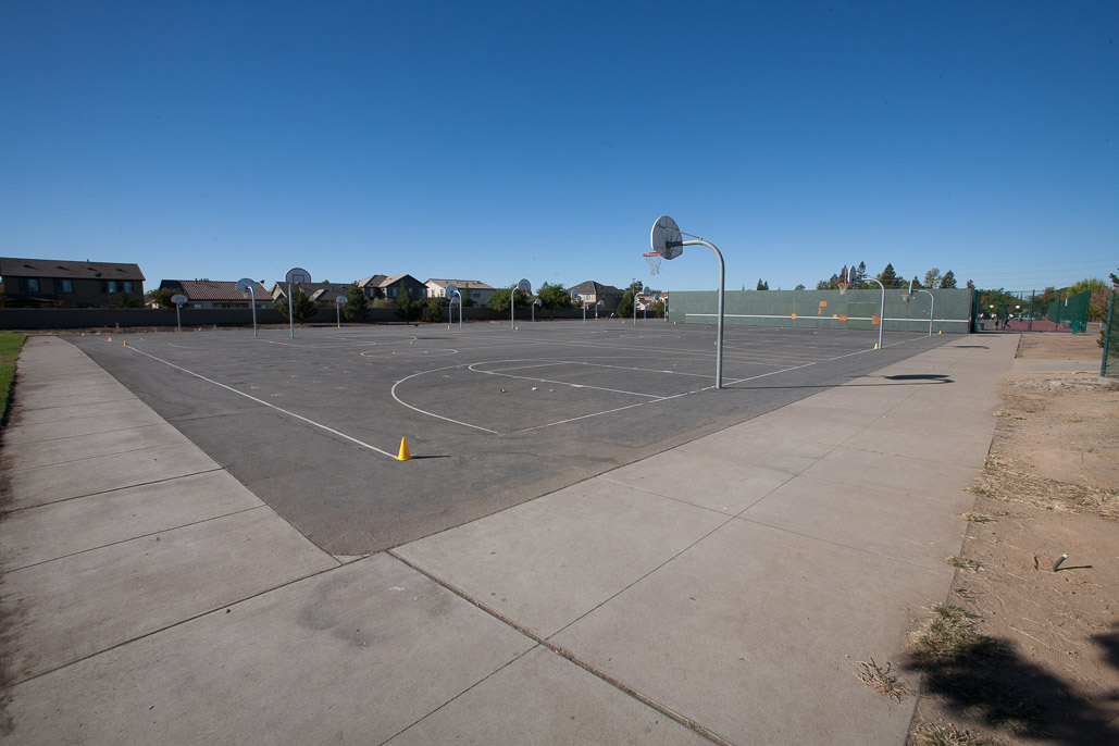 12 Basketball Courts & 6 Tennis Courts by Rear Parking Lot